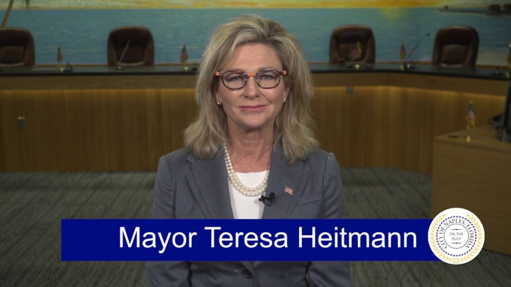 Picture of: Mayor Teresa Heitmann – Gulf Shore Association of Condominiums